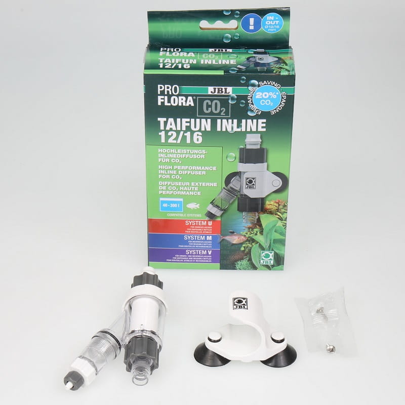 Jbl proflora co2 taifun inline dyfuzor do co2 na wąż 12/16mm